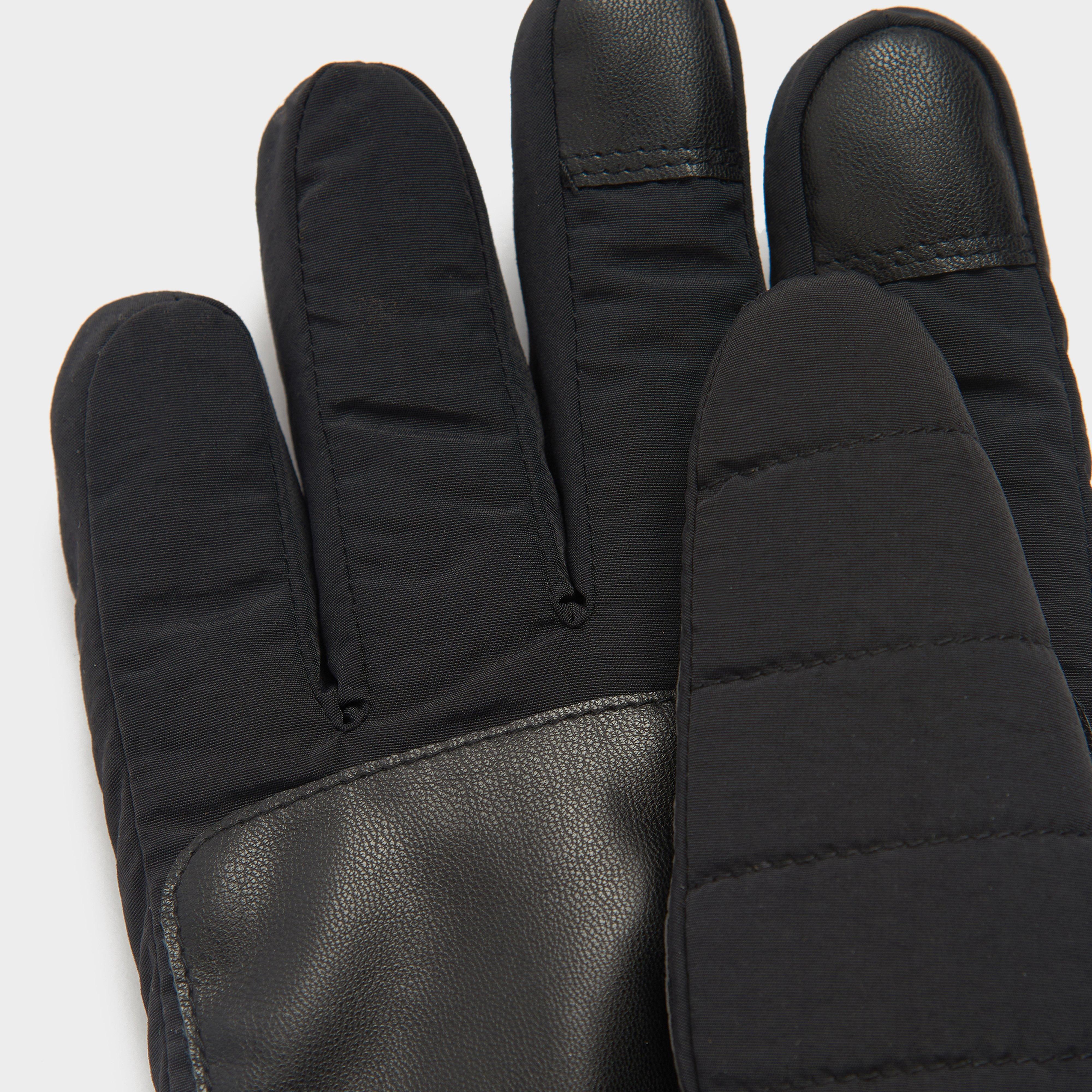 Banff Quilted Gloves Black
