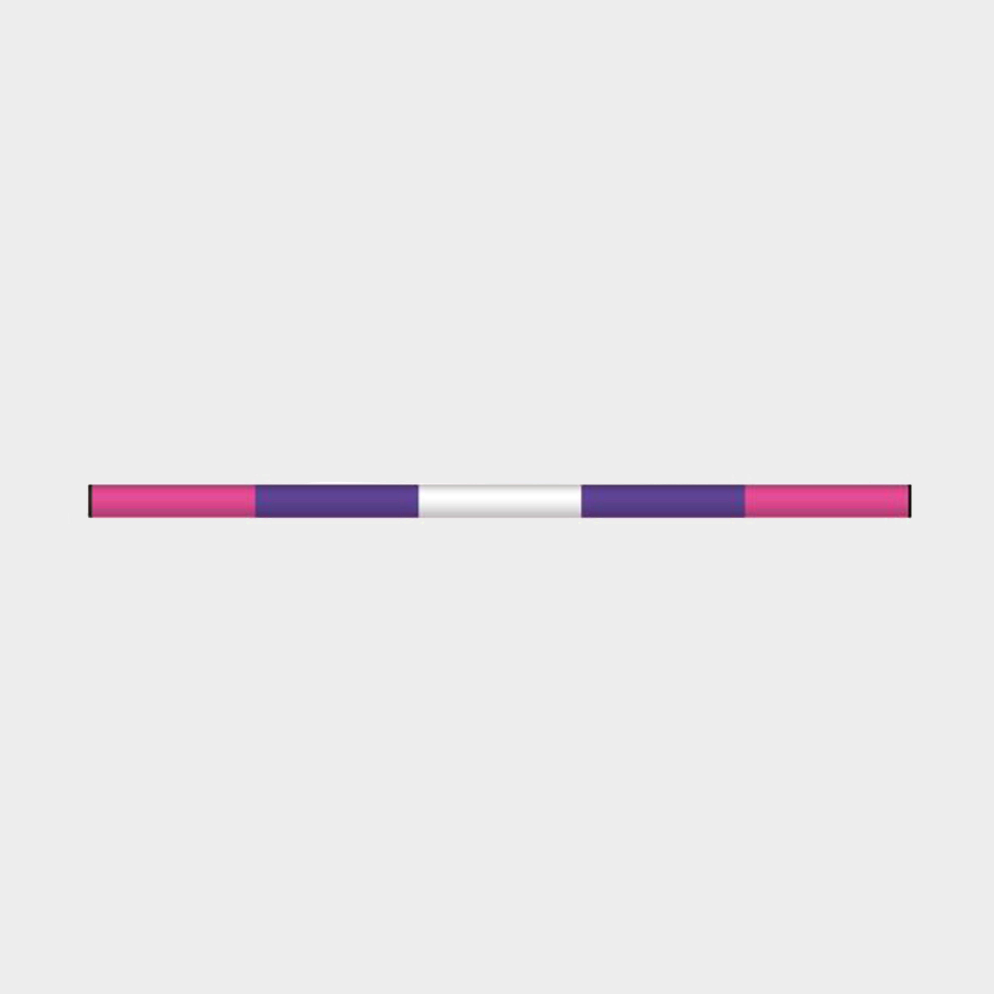 Classic Show Jumps Novice 5 Band Jump Pole Purple/Pink/White