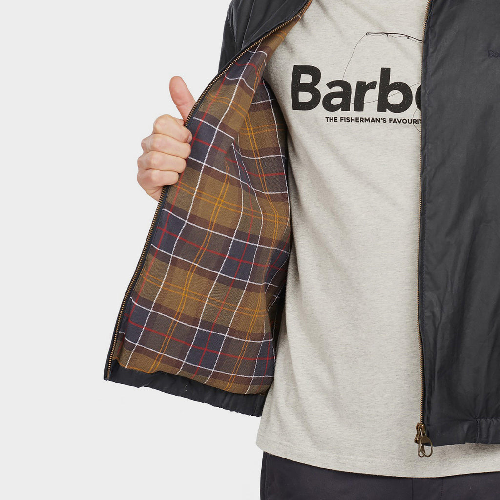 Mens Vital Wax Jacket Navy