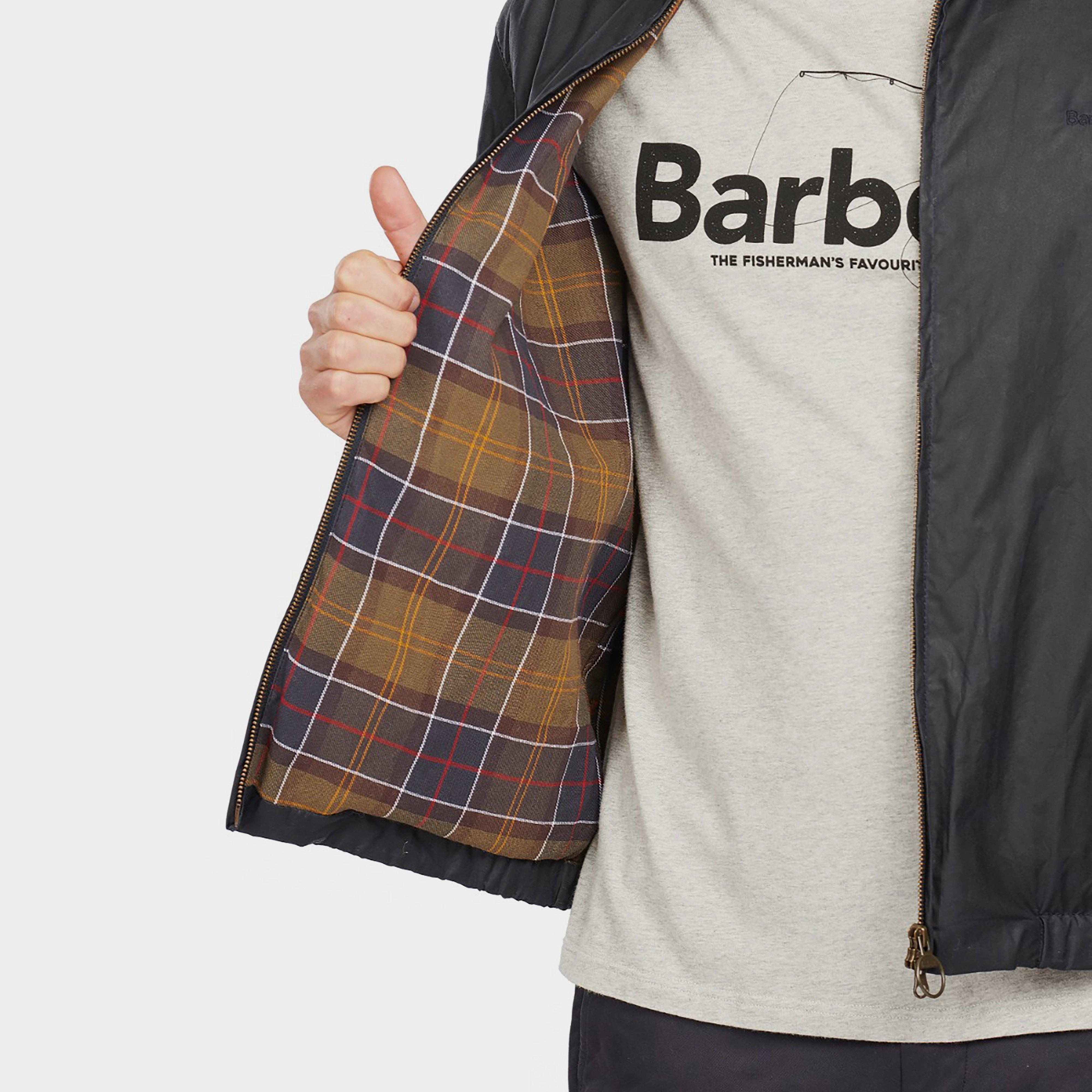 Mens Vital Wax Jacket Navy