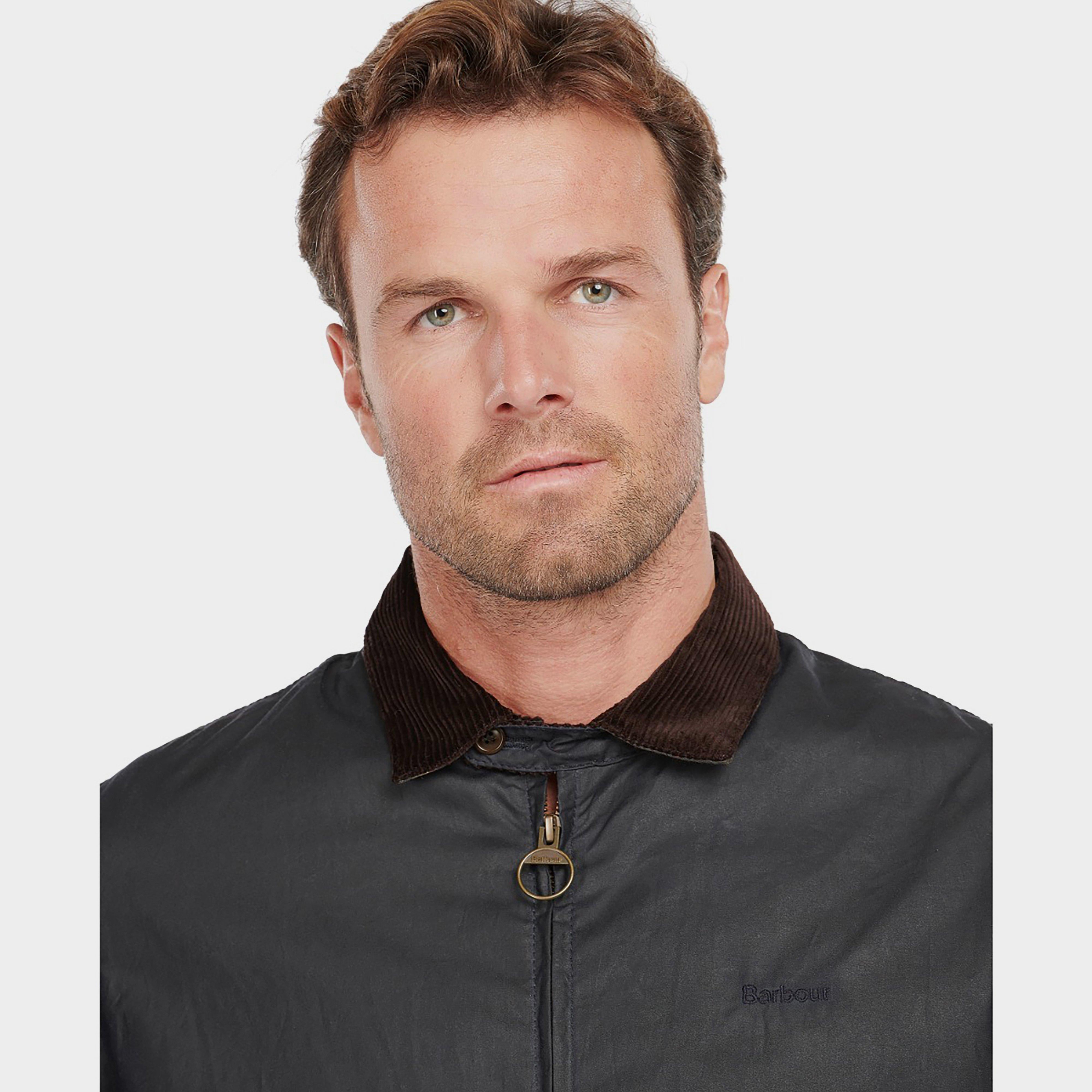 Mens Vital Wax Jacket Navy