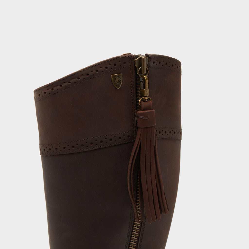 Womens Alessandro Boots Chocolate