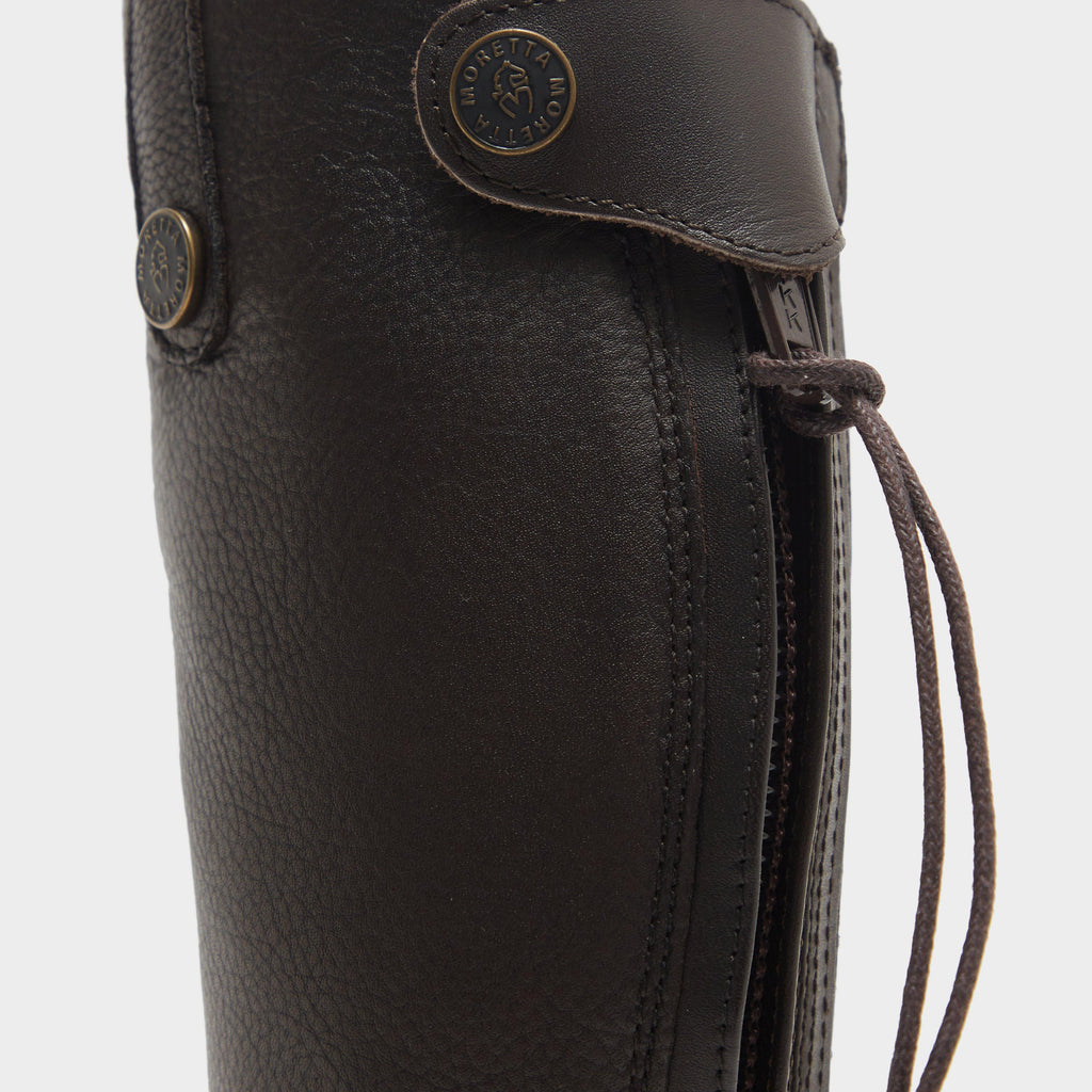 Kids Gianna Riding Boots Brown