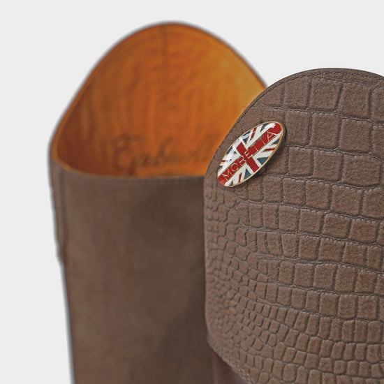 Ladies Gabriella Tall Riding Boots Brown