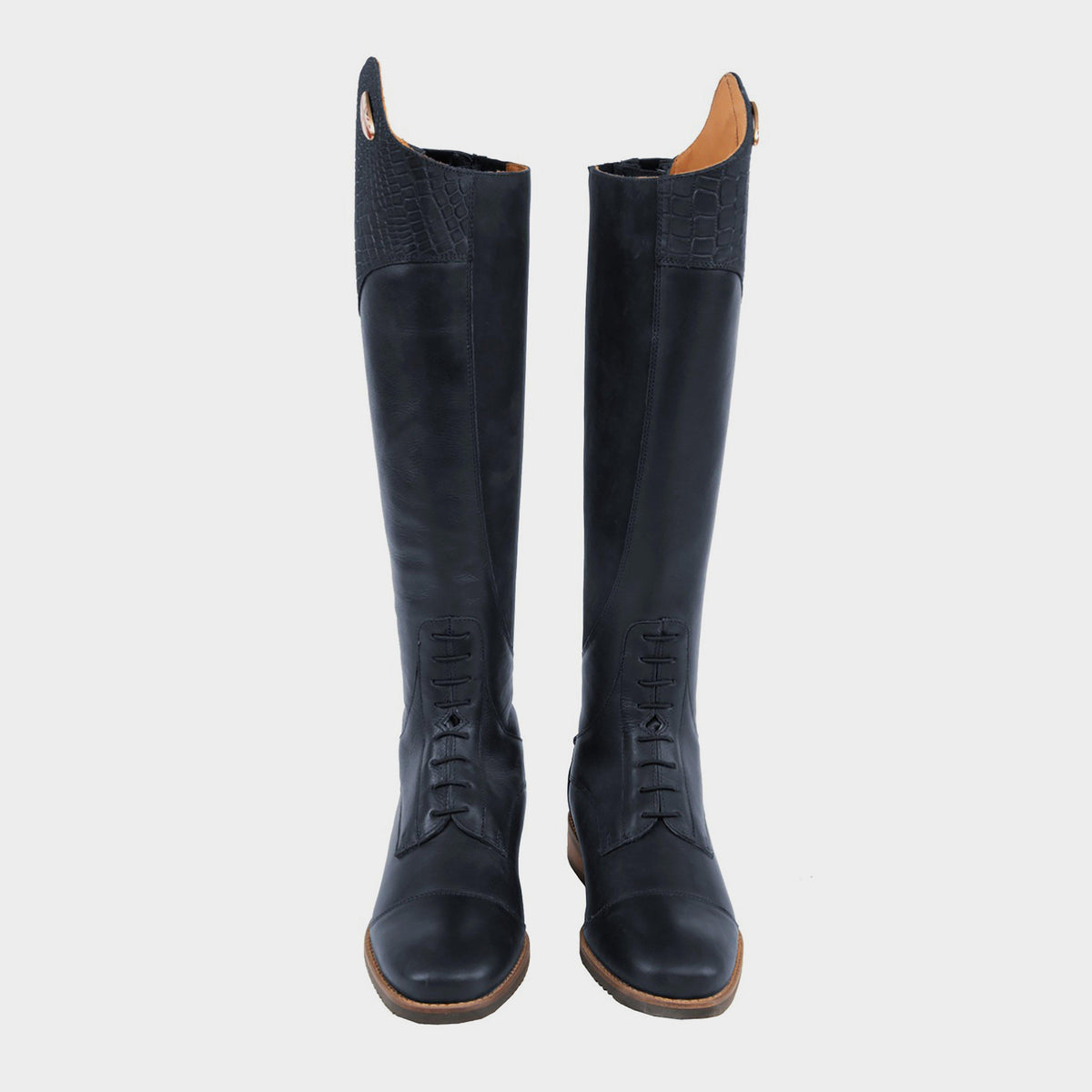 Ladies Gabriella Tall Riding Boots Navy