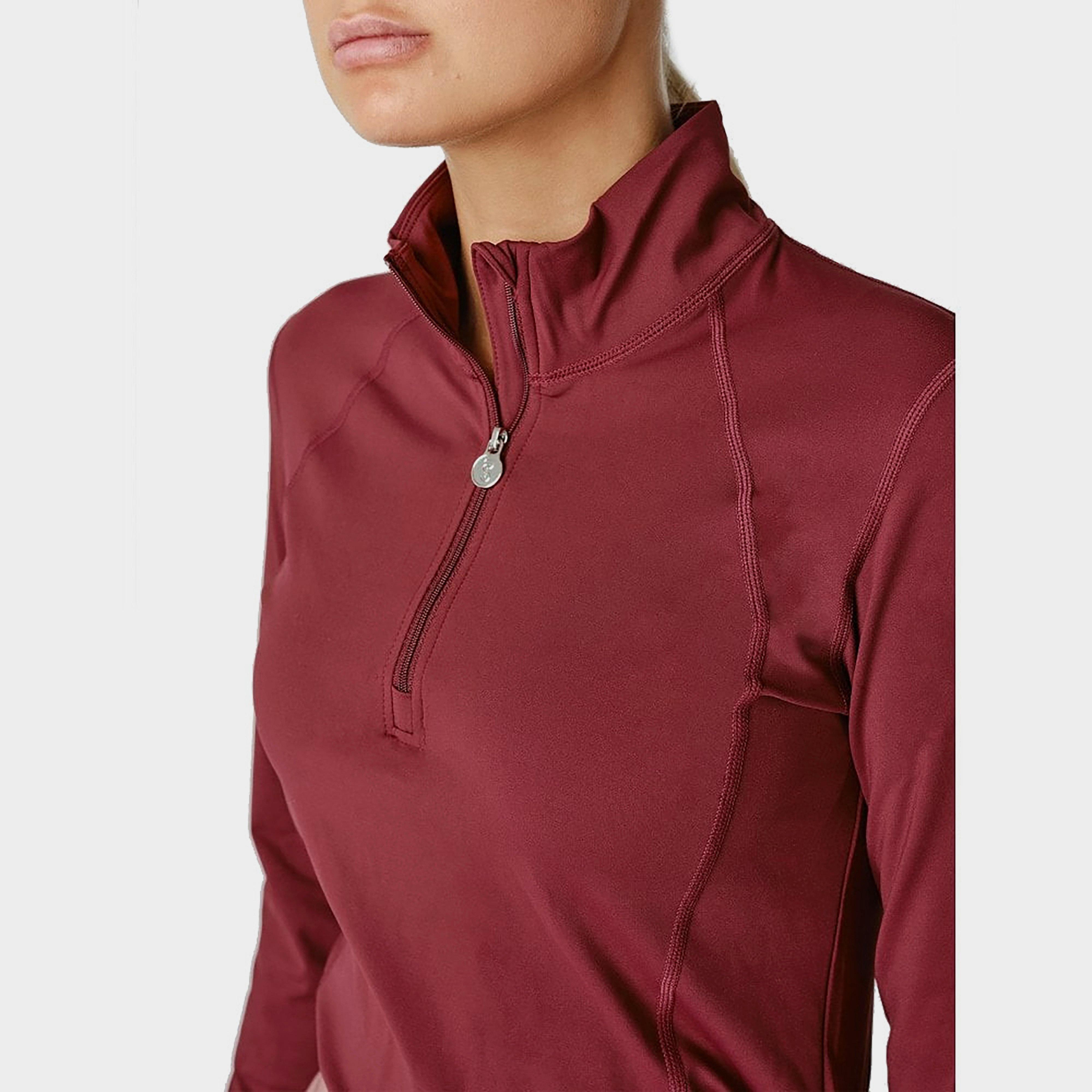 Womens Wivianne Long Sleeved Base Layer Wine