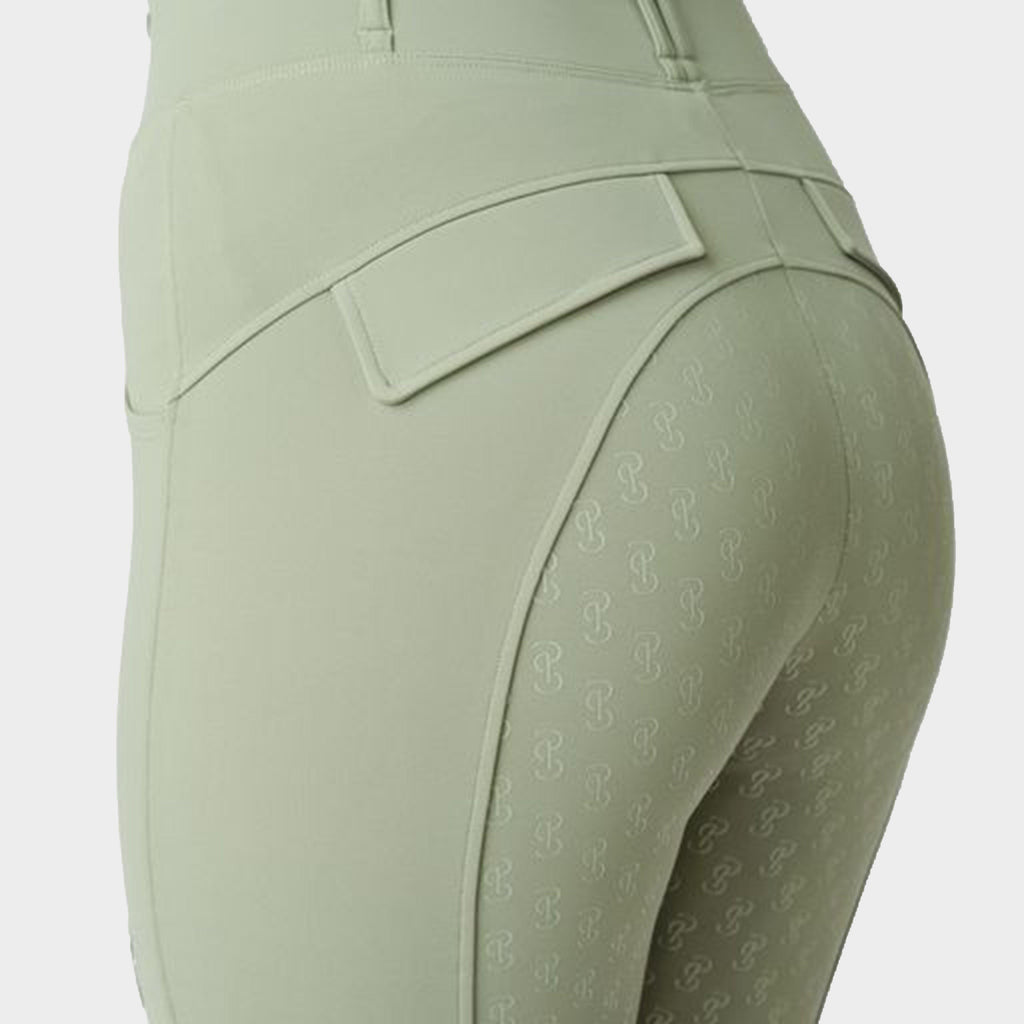 Womens Juliette Riding Tights Khaki