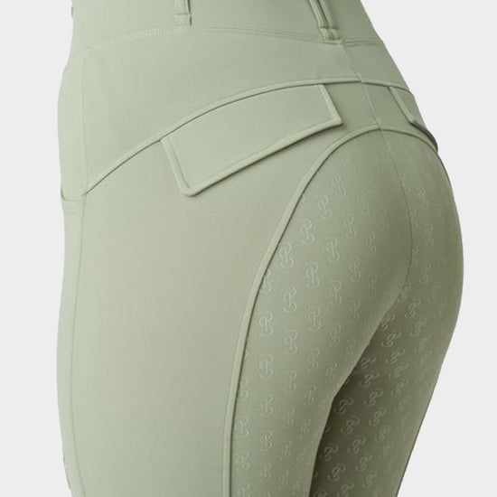 Womens Juliette Riding Tights Khaki