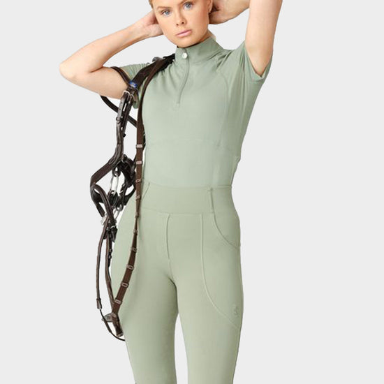 Womens Juliette Riding Tights Khaki