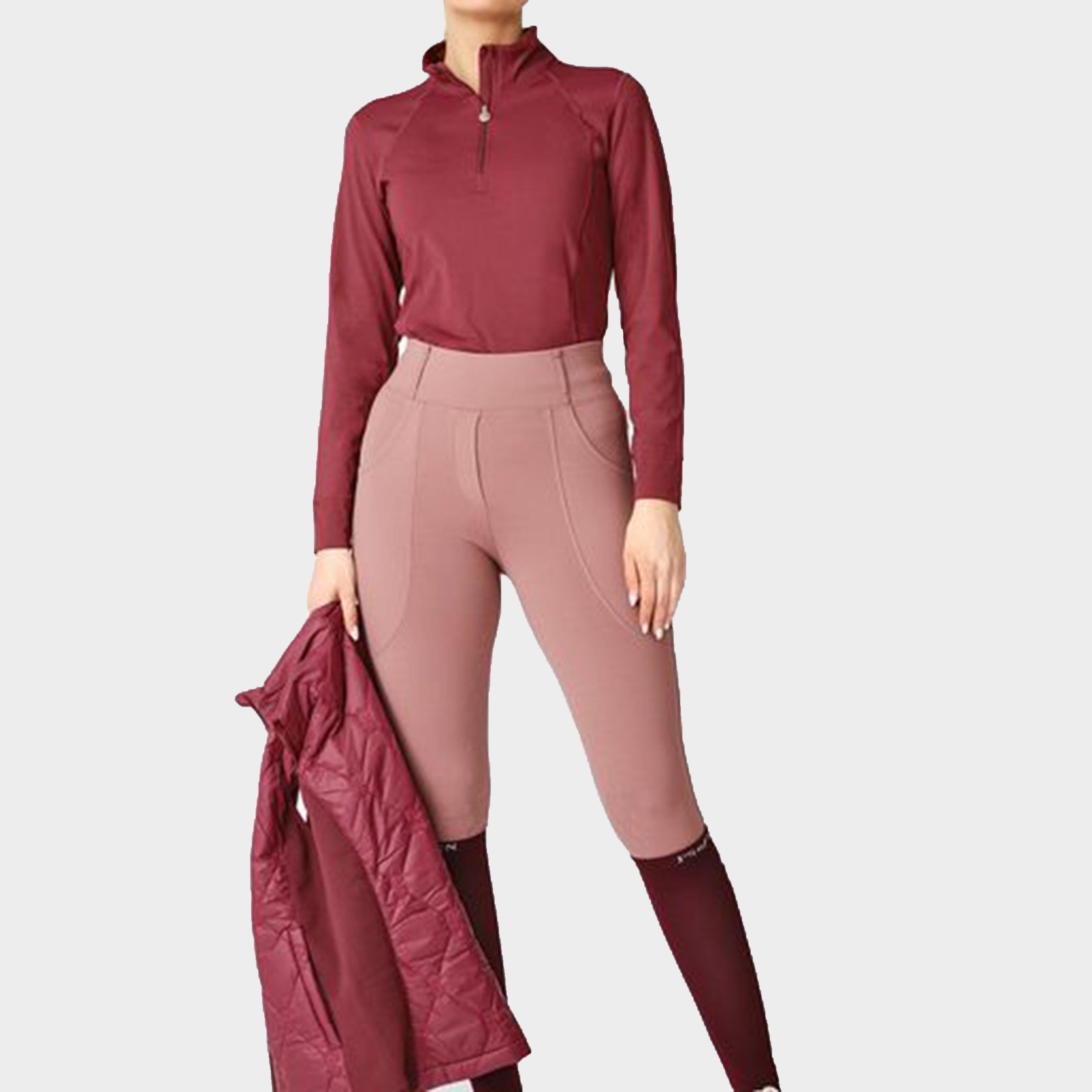 Womens Juliette Riding Tights Night Rose