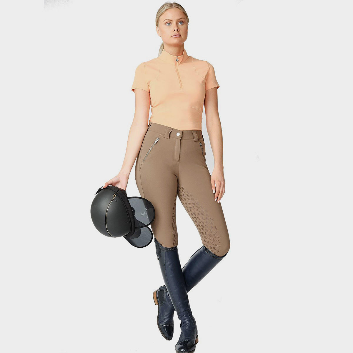 Womens Adele Short Sleeved Base Layer Coral