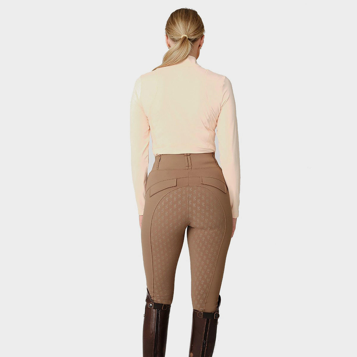 Adele Long Sleeved Base Layer Peach