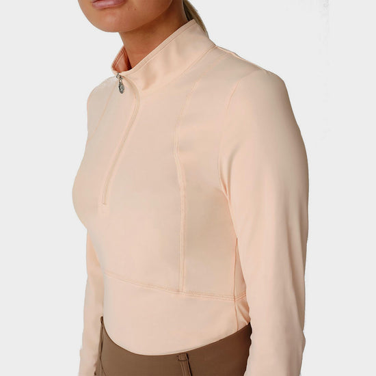 Adele Long Sleeved Base Layer Peach