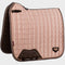 Loire Satin Dressage Saddle Pad Rose