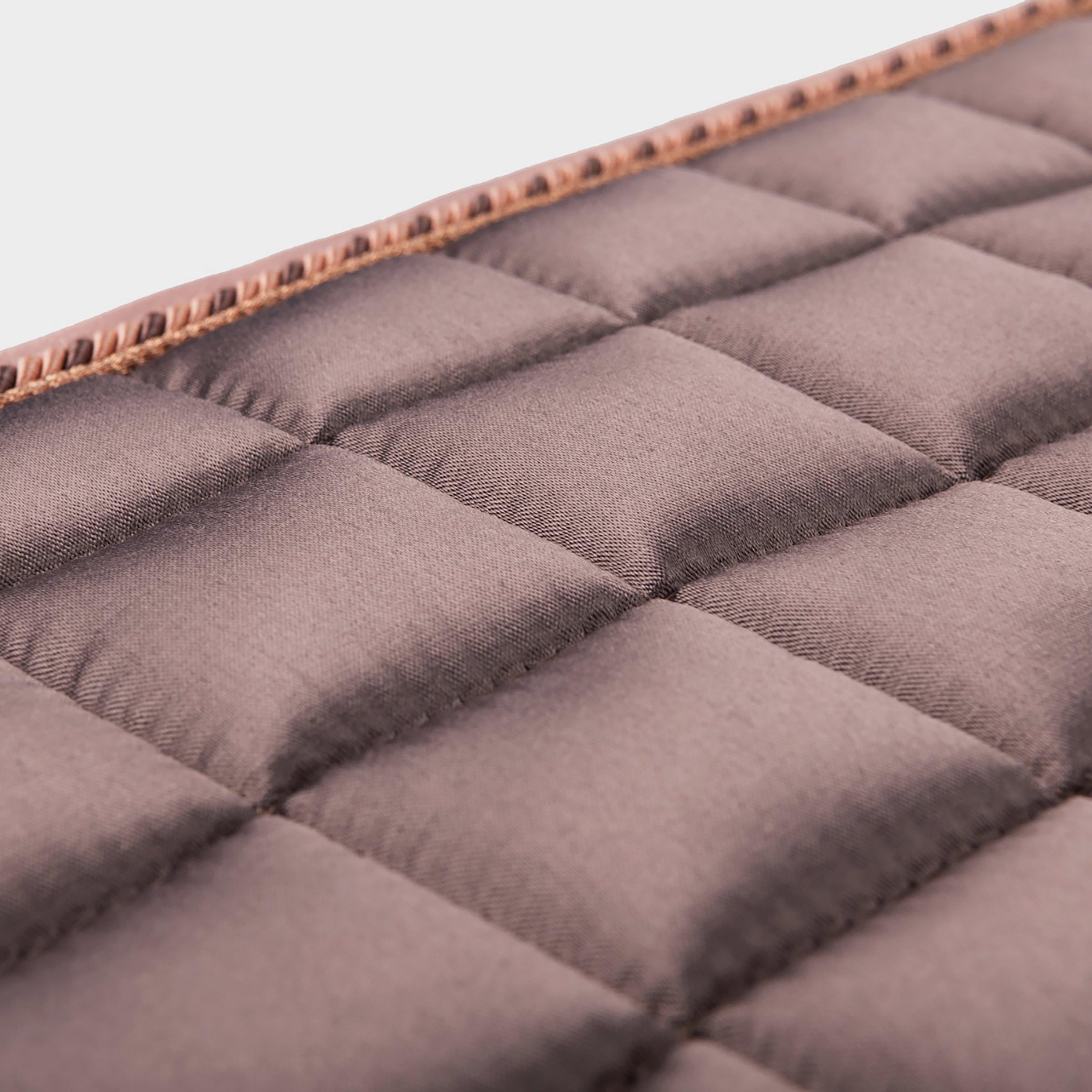 Loire Satin Dressage Saddle Pad Truffle