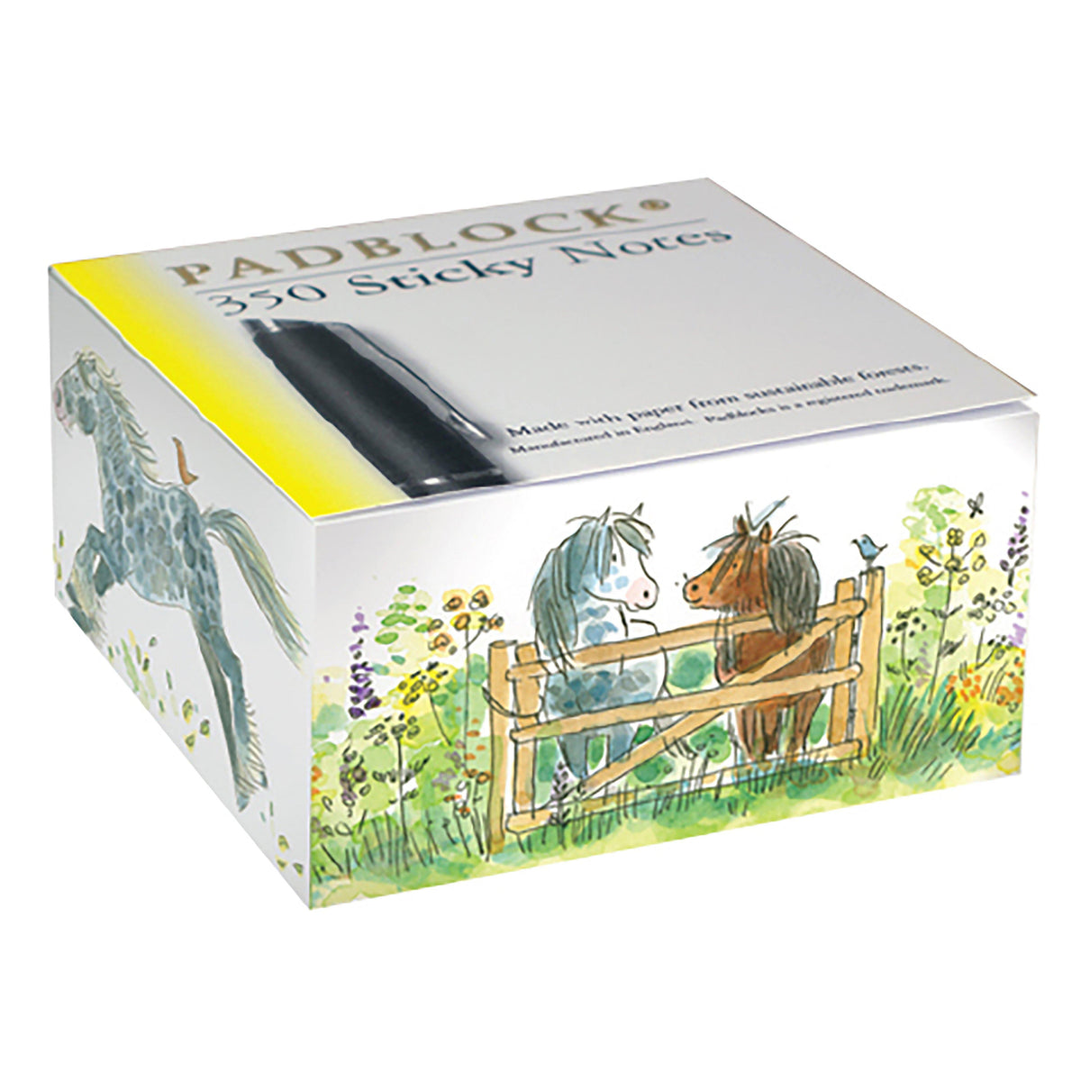 Sticky Notes Happy Horses