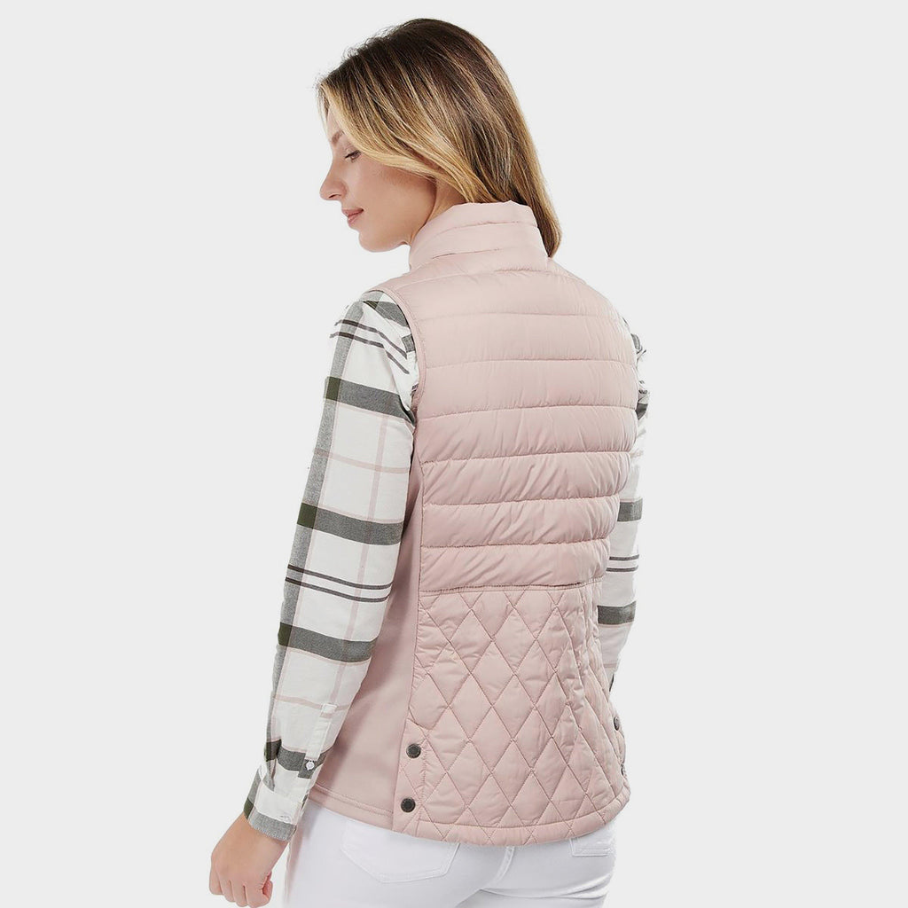 Womens Esme Gilet Pastel Pink