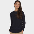 Womens Sailboat Knit Navy