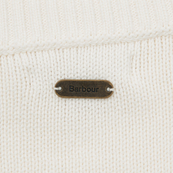 Womens Sailboat Knit Off White