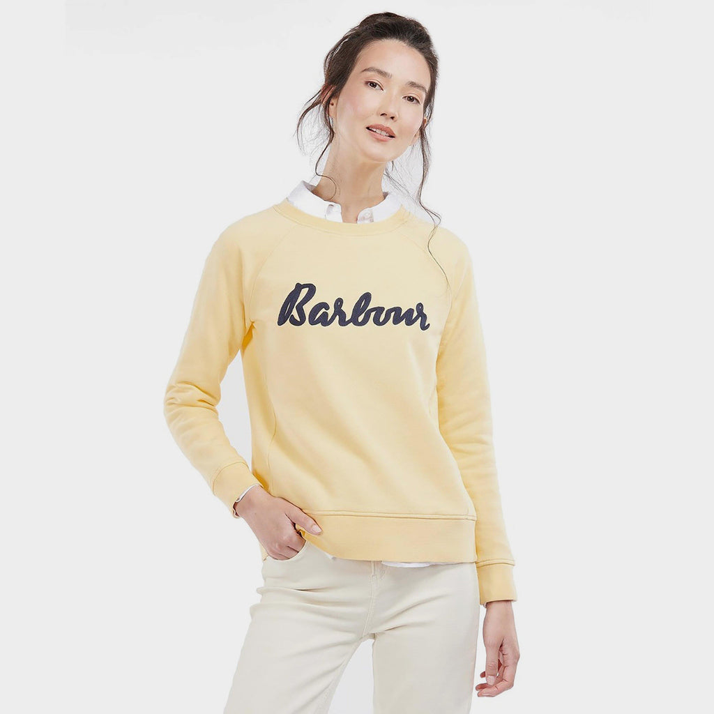 Womens Otterburn Sweatshirt Yellow Haze