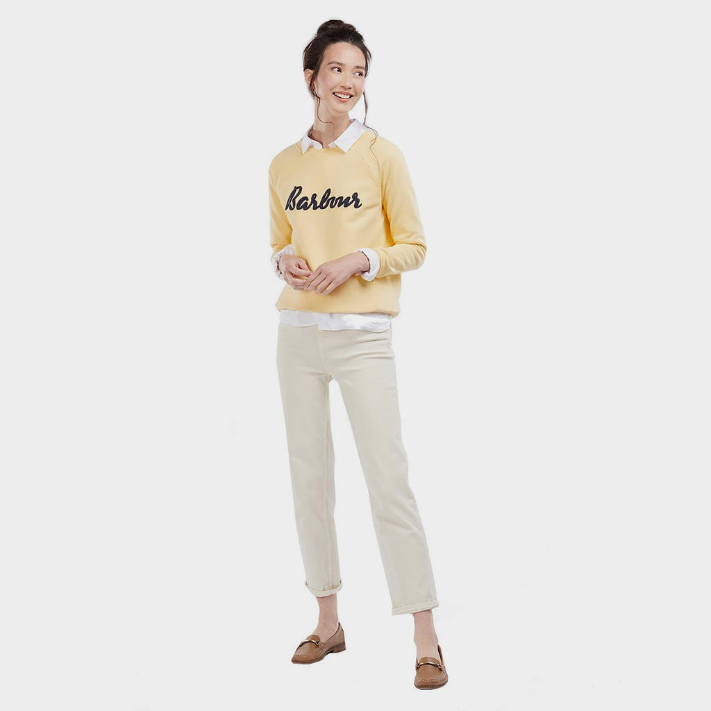 Womens Otterburn Sweatshirt Yellow Haze