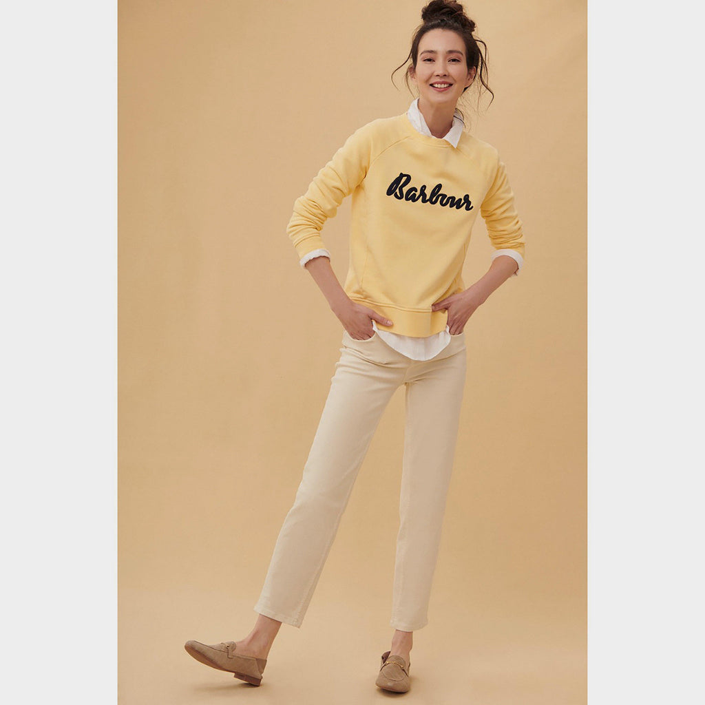 Womens Otterburn Sweatshirt Yellow Haze