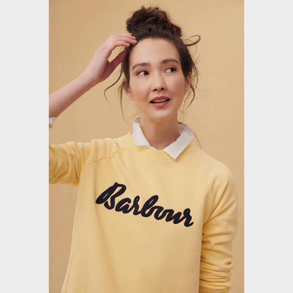 Womens Otterburn Sweatshirt Yellow Haze