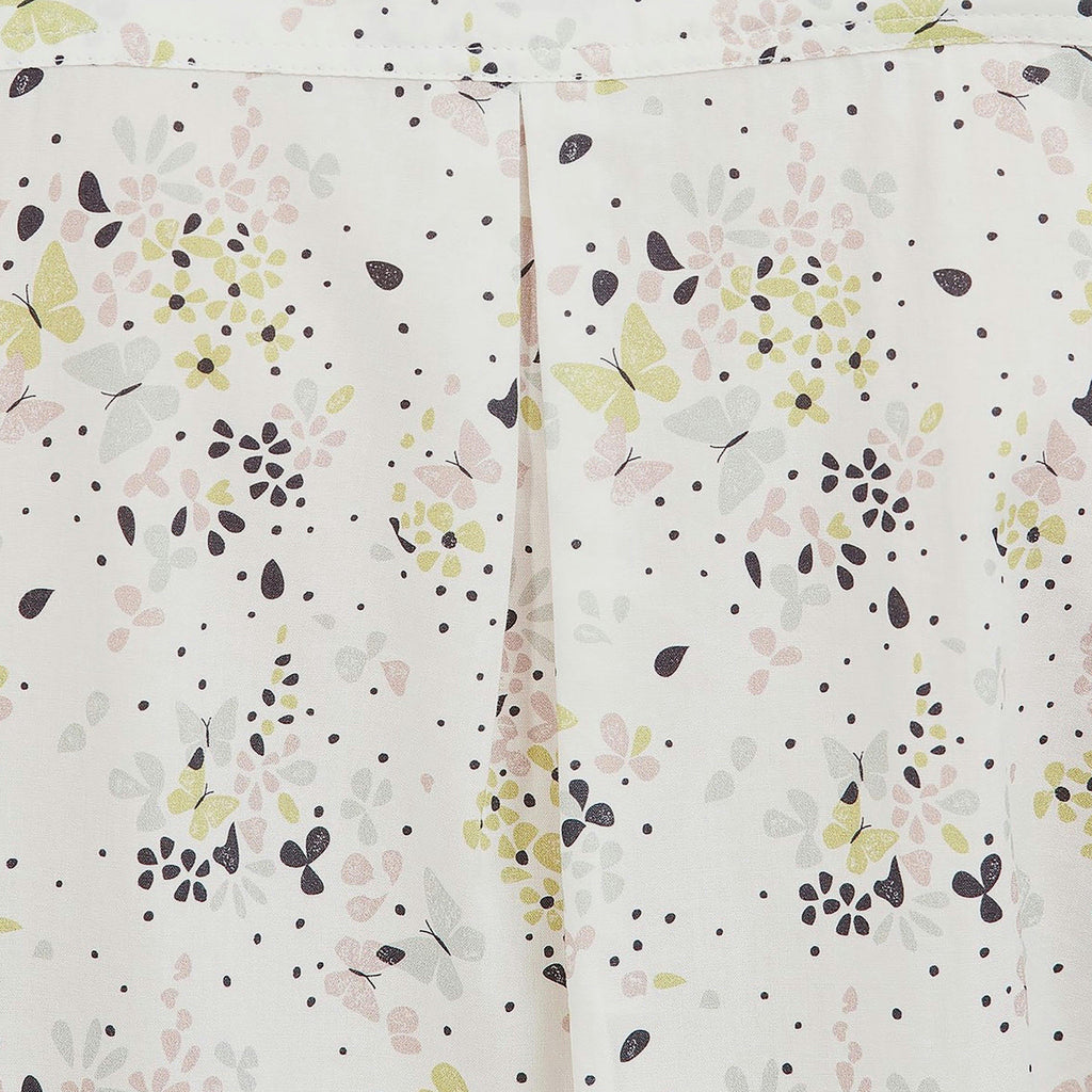 Womens Safari Shirt Off White Country Print