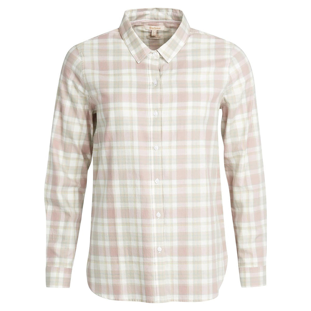 Womens Newbury Shirt Pastel Pink Check