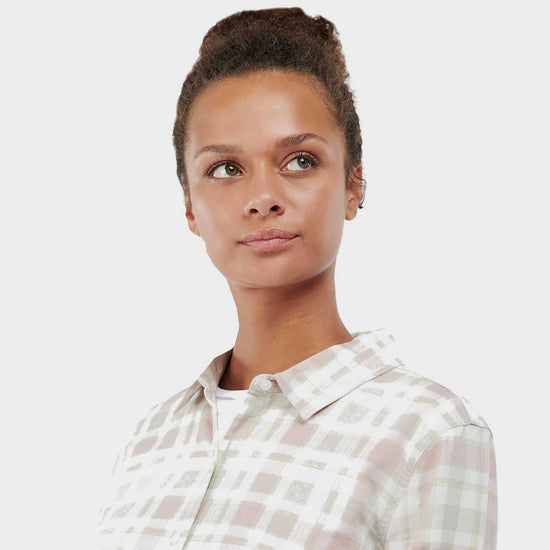 Womens Newbury Shirt Pastel Pink Check