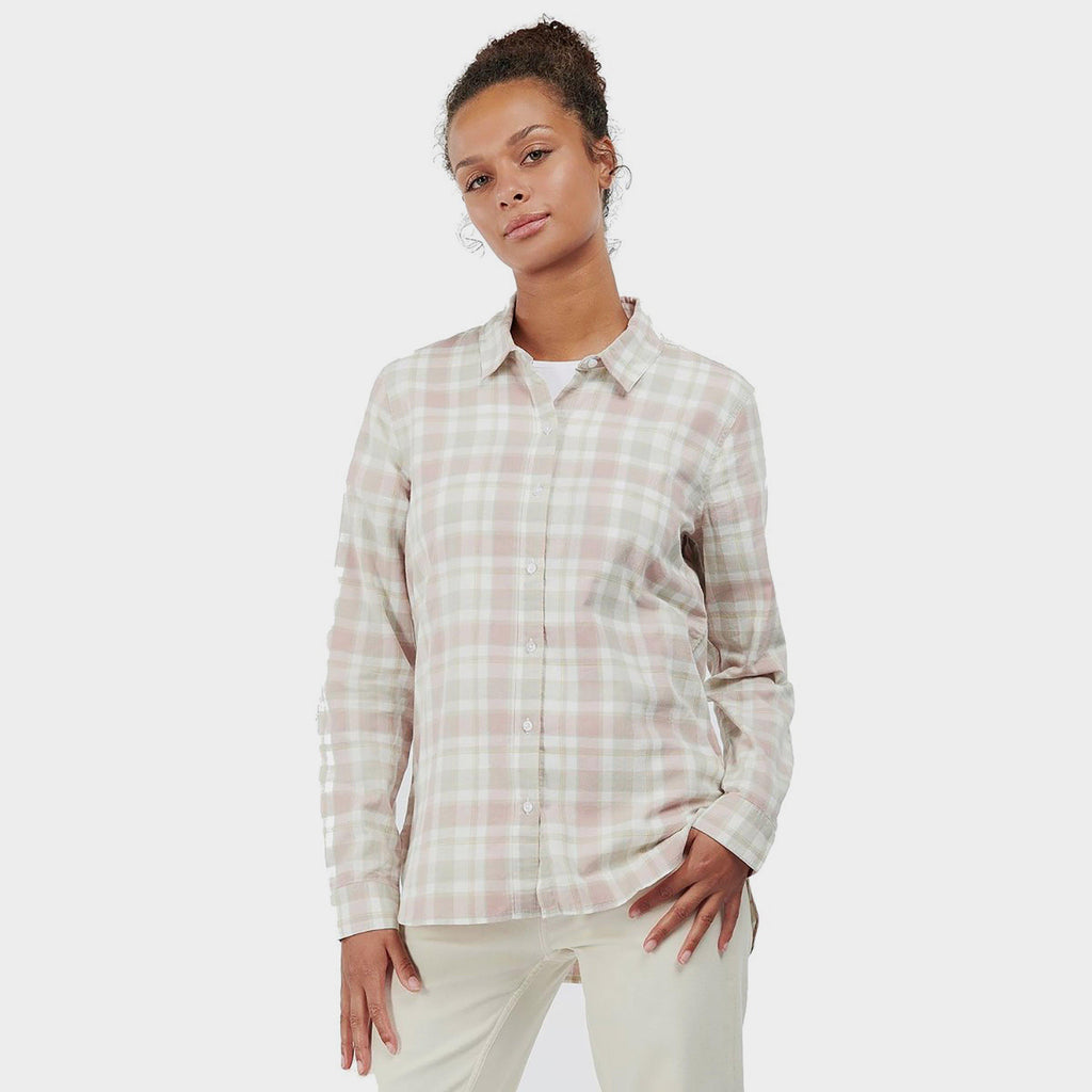 Womens Newbury Shirt Pastel Pink Check