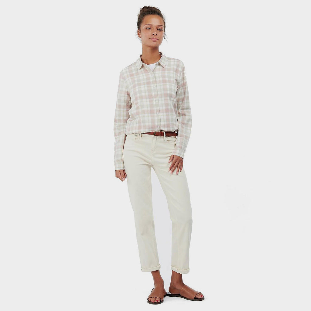 Womens Newbury Shirt Pastel Pink Check