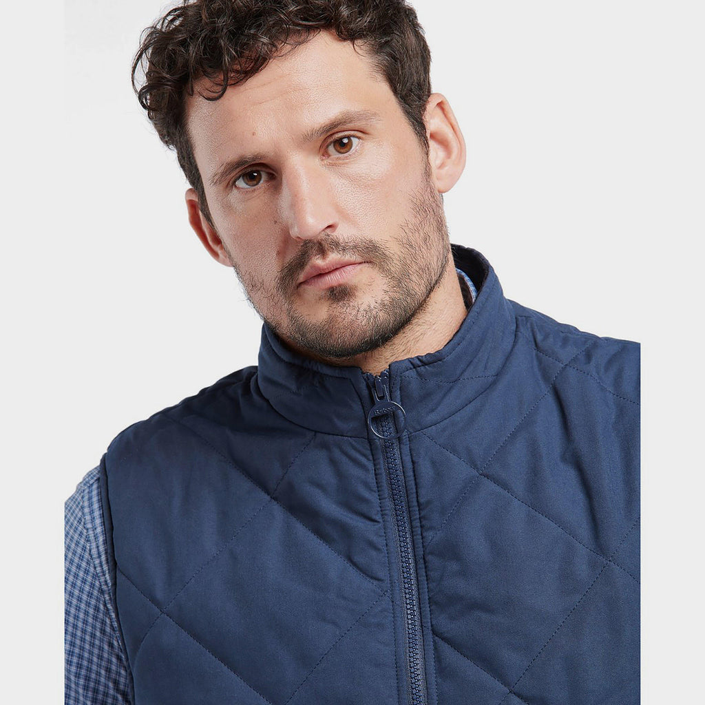 Mens Kurt Gilet Navy