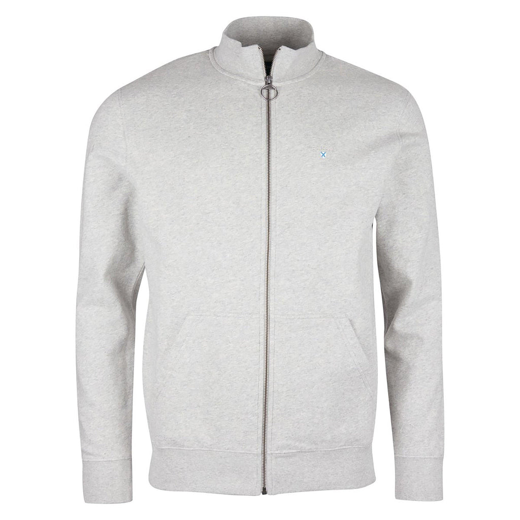 Mens Cooklaw Zip Fleece Grey Marl