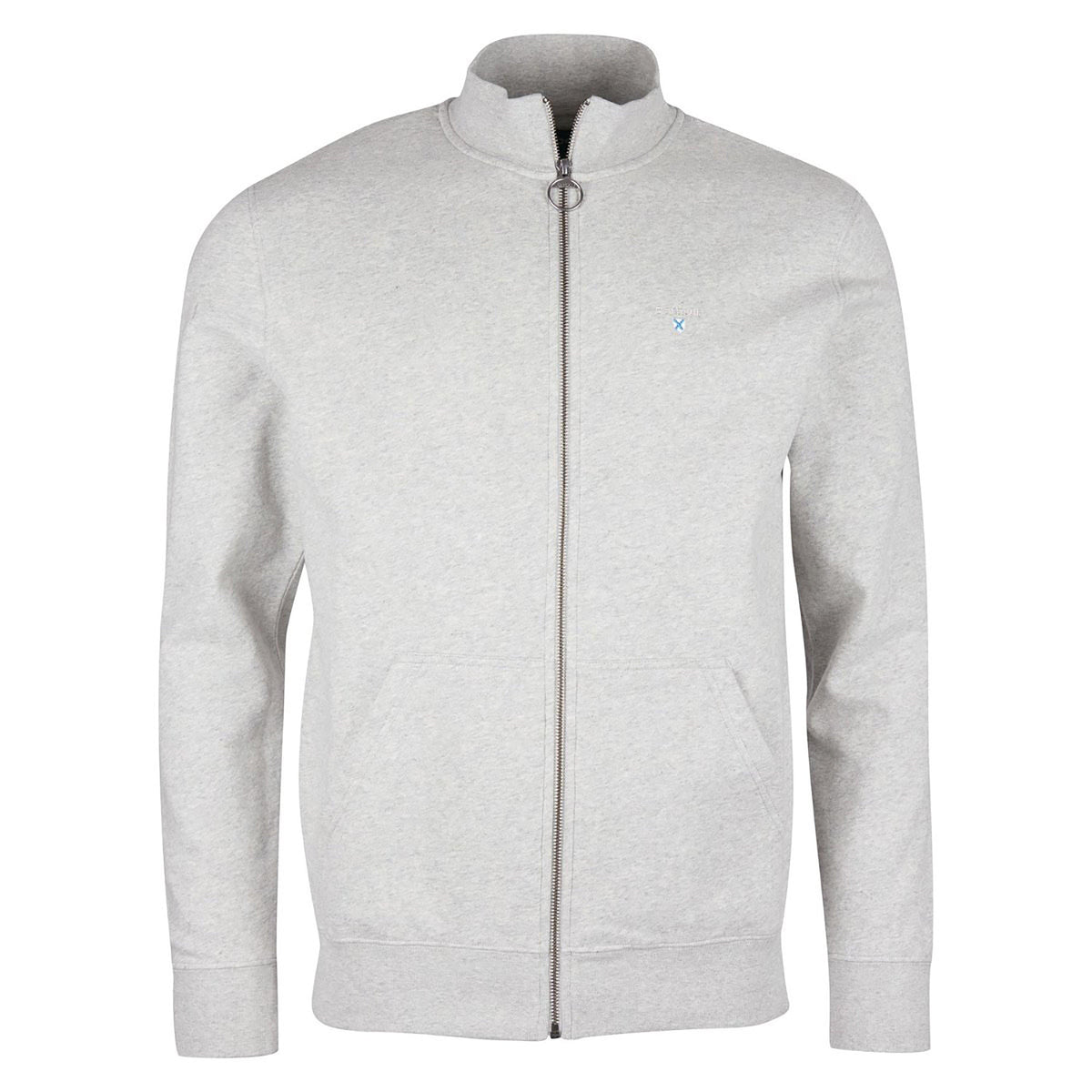 Mens Cooklaw Zip Fleece Grey Marl
