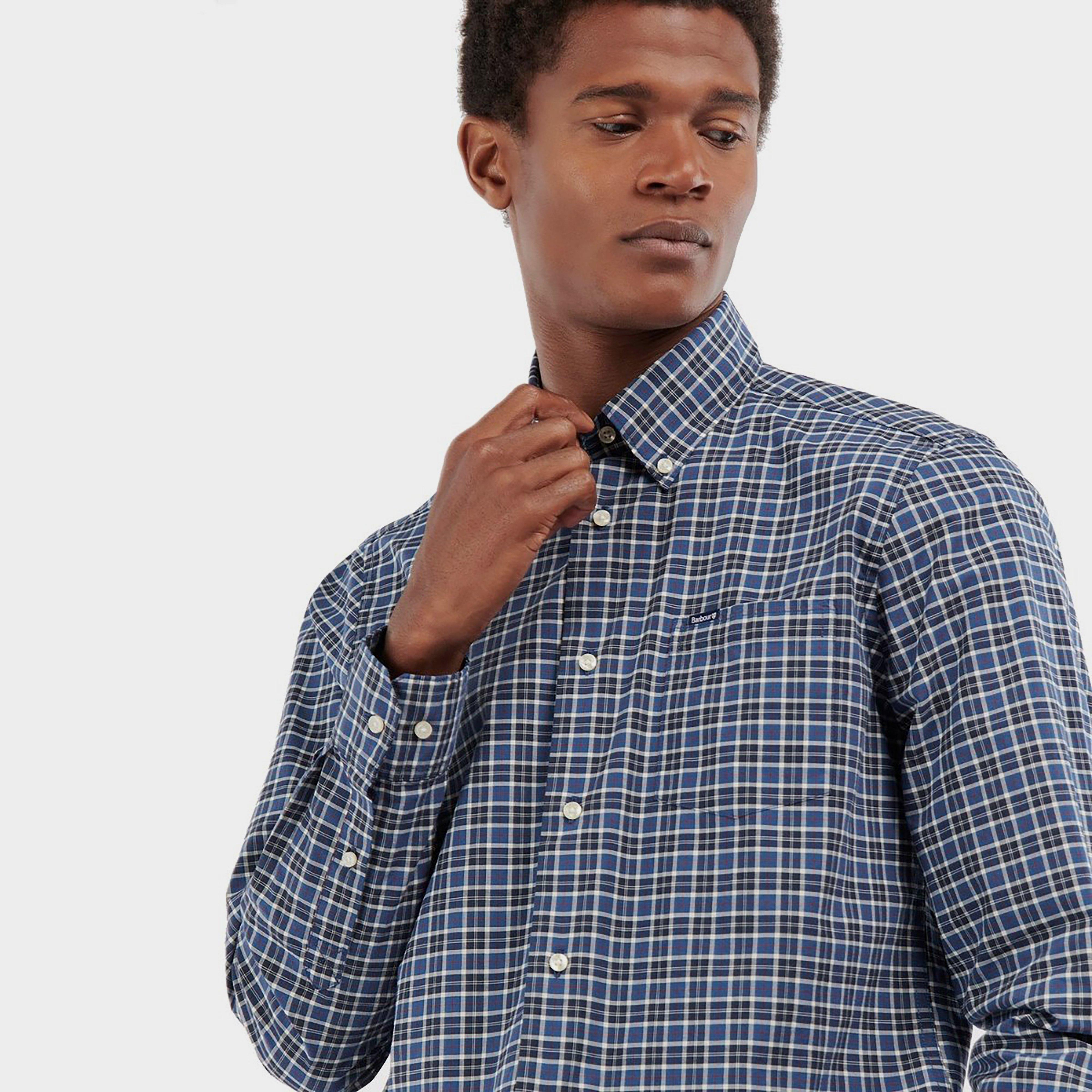Mens Lomond Tailored Shirt Sum Navy
