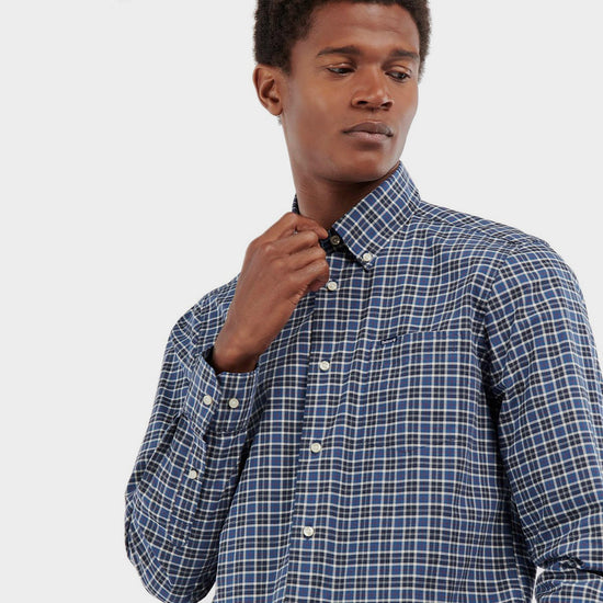 Mens Lomond Tailored Shirt Sum Navy