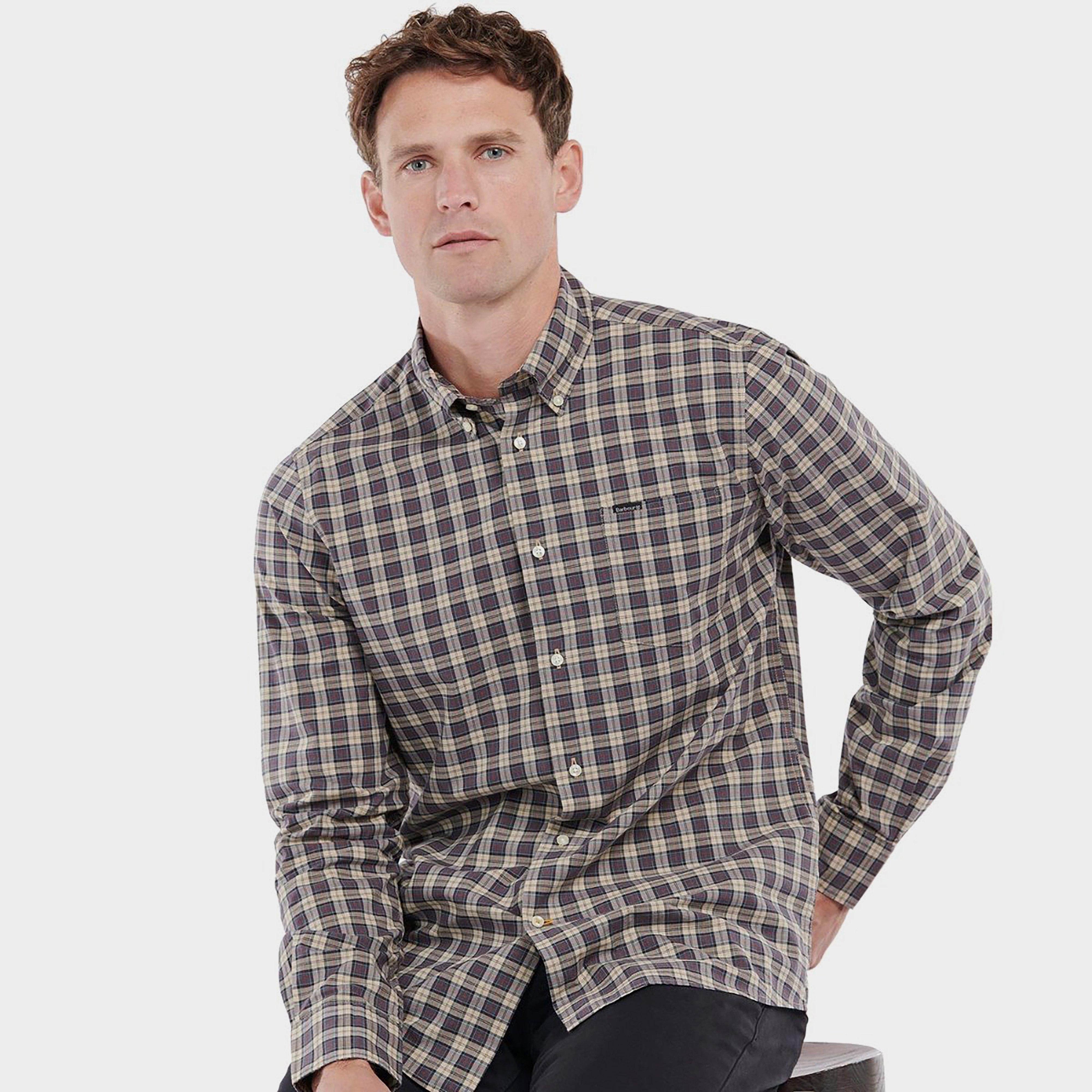 Mens Lomond Tailored Shirt Stone