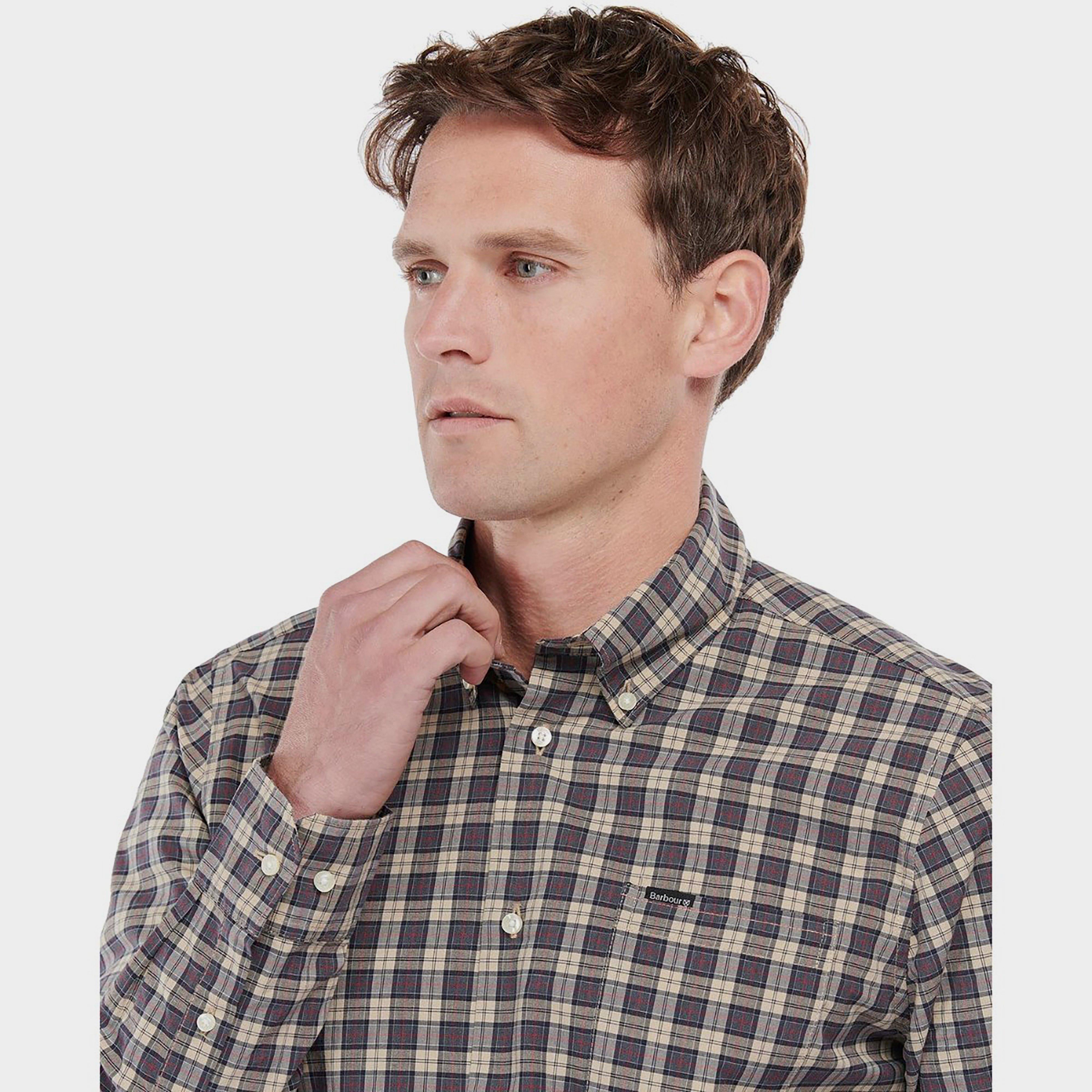Mens Lomond Tailored Shirt Stone