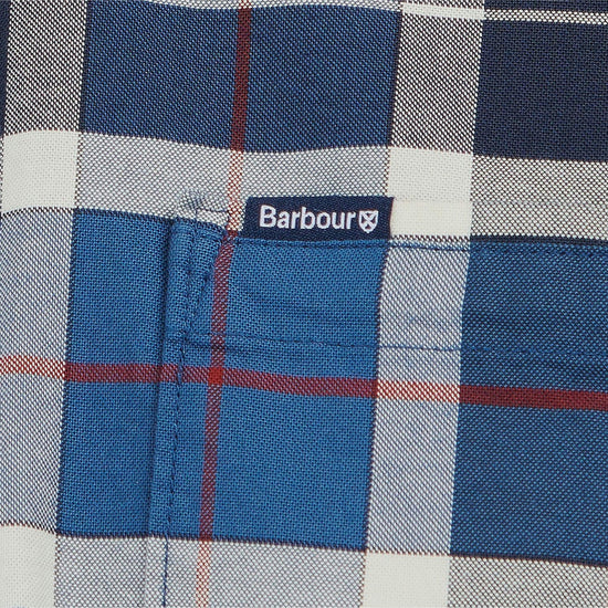 Mens Lewis Tailored Shirt Sum Navy