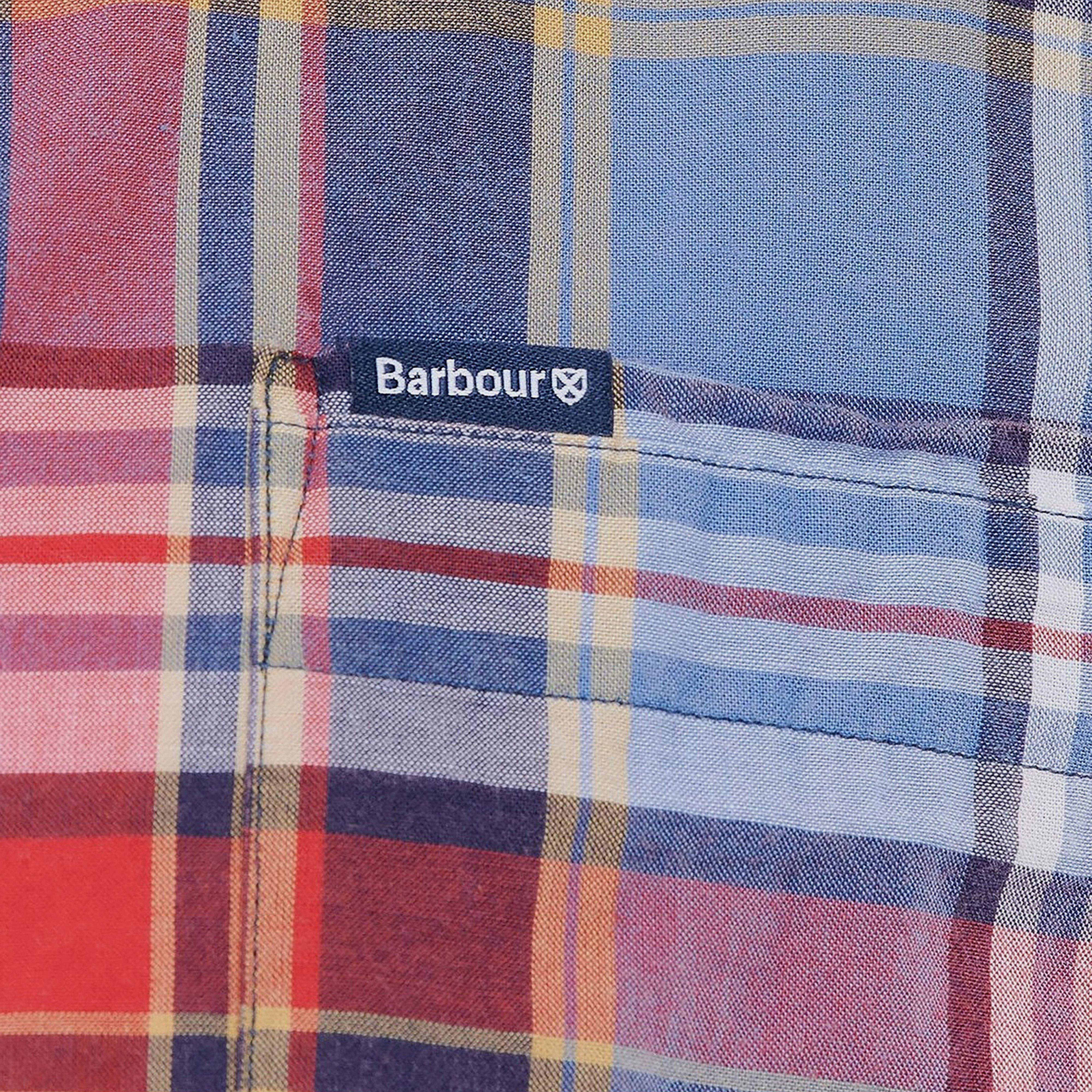 Mens Abney Short Sleeved Tailored Shirt Mid Blue