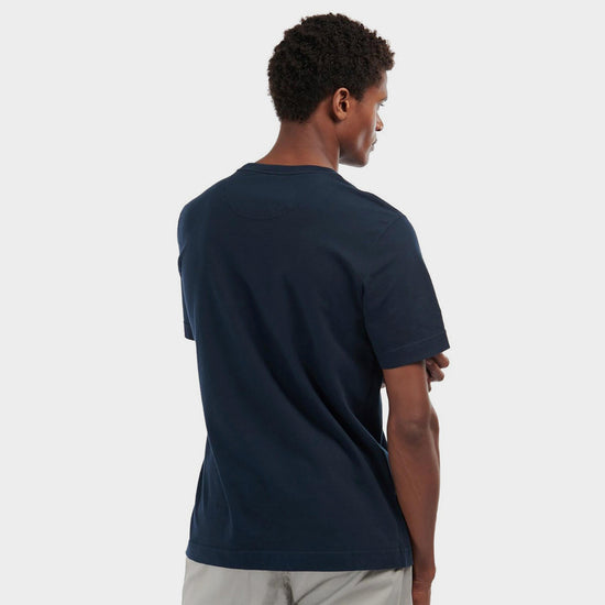 Mens Relaxed Sports T-Shirt Navy