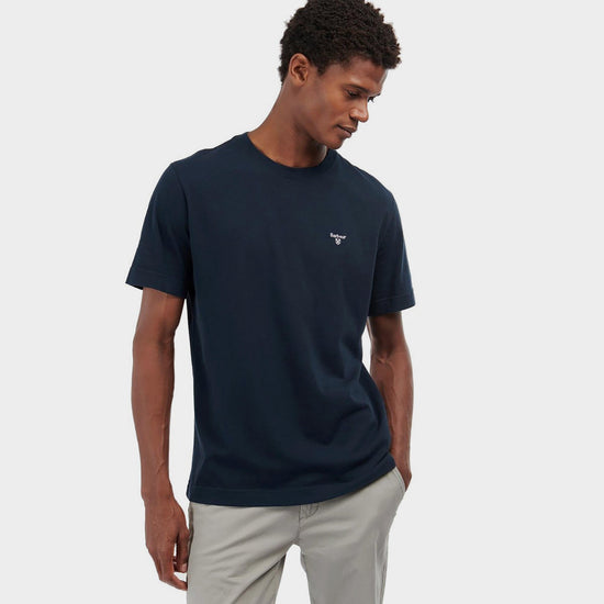 Mens Relaxed Sports T-Shirt Navy