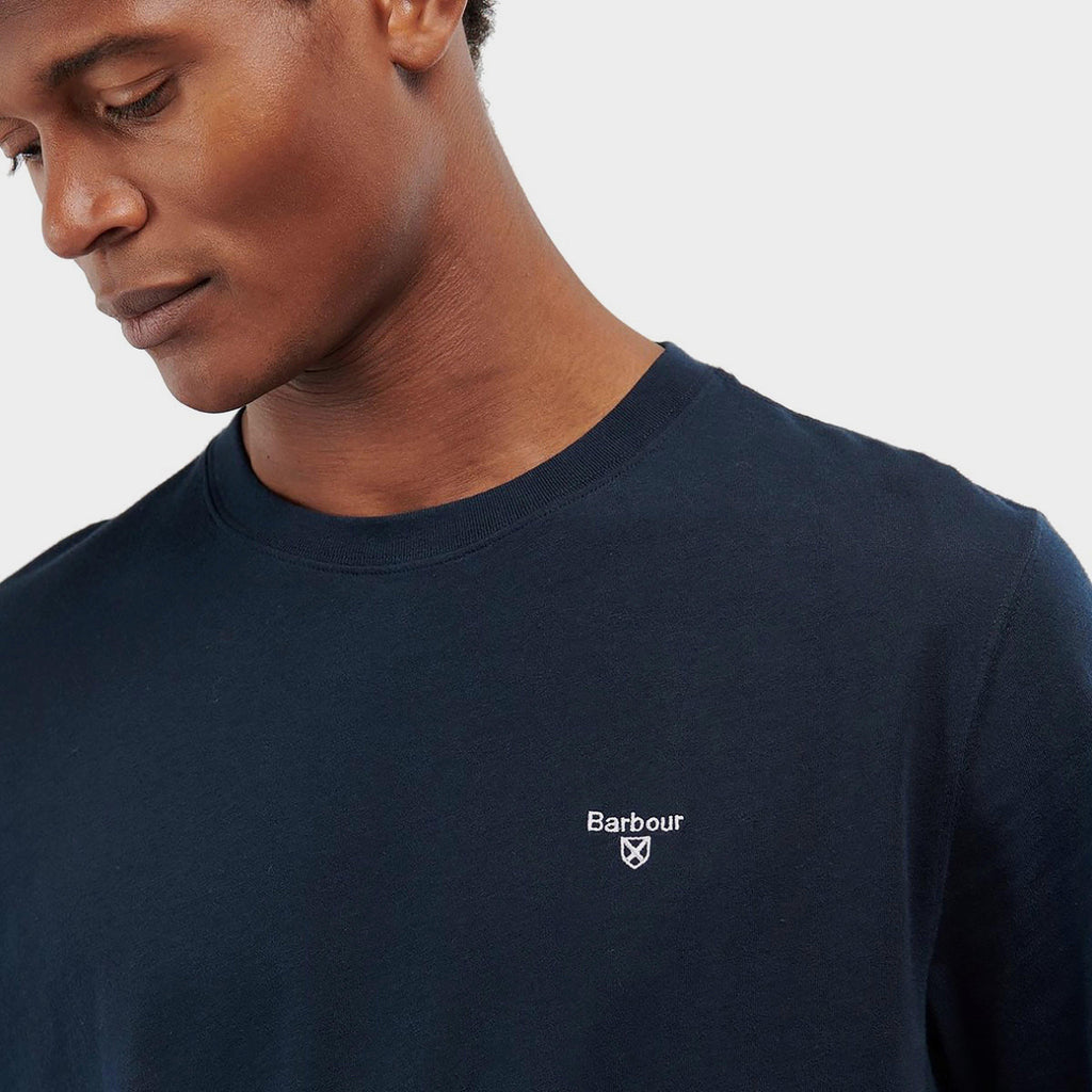 Mens Relaxed Sports T-Shirt Navy