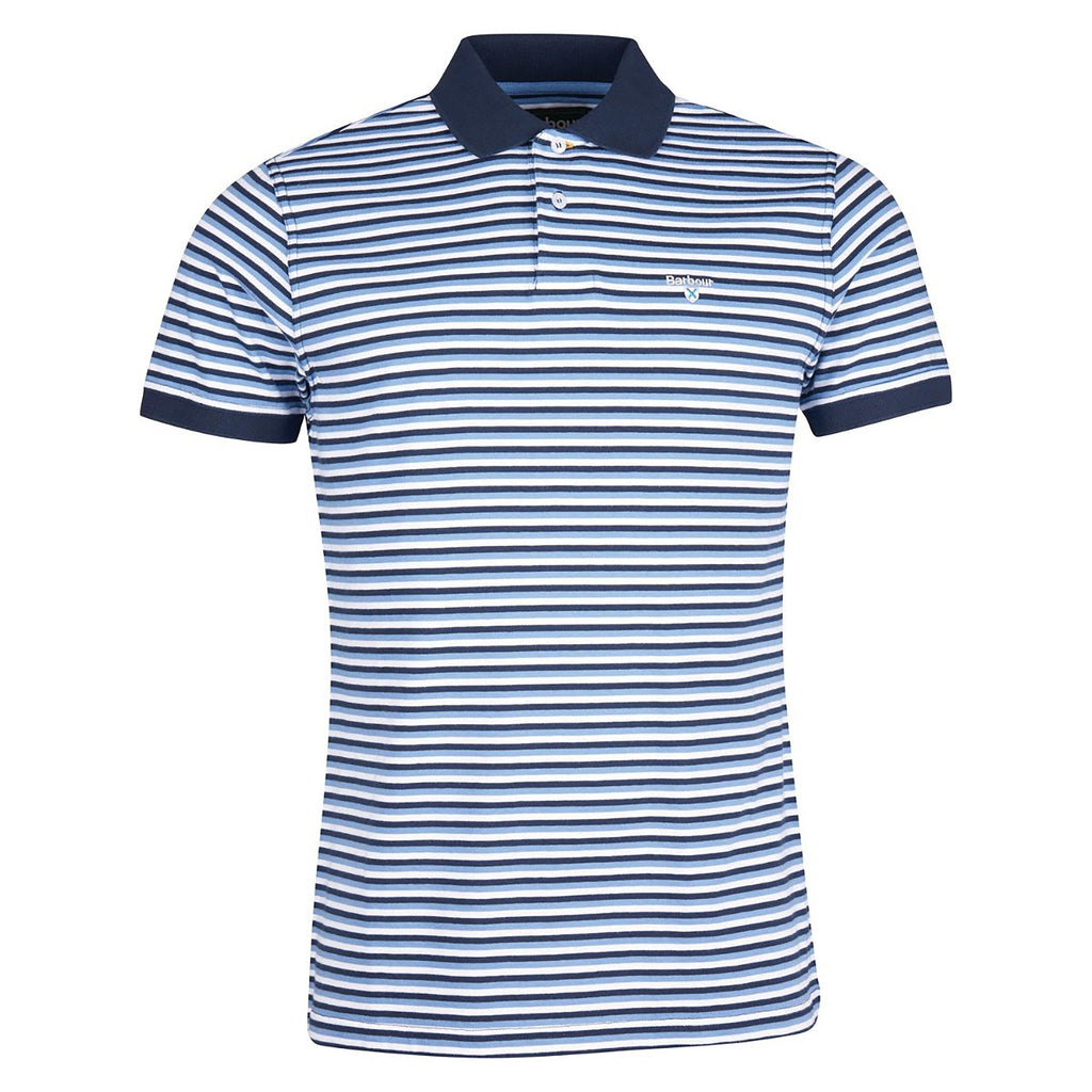 Mens Swinden Polo Shirt Force Blue