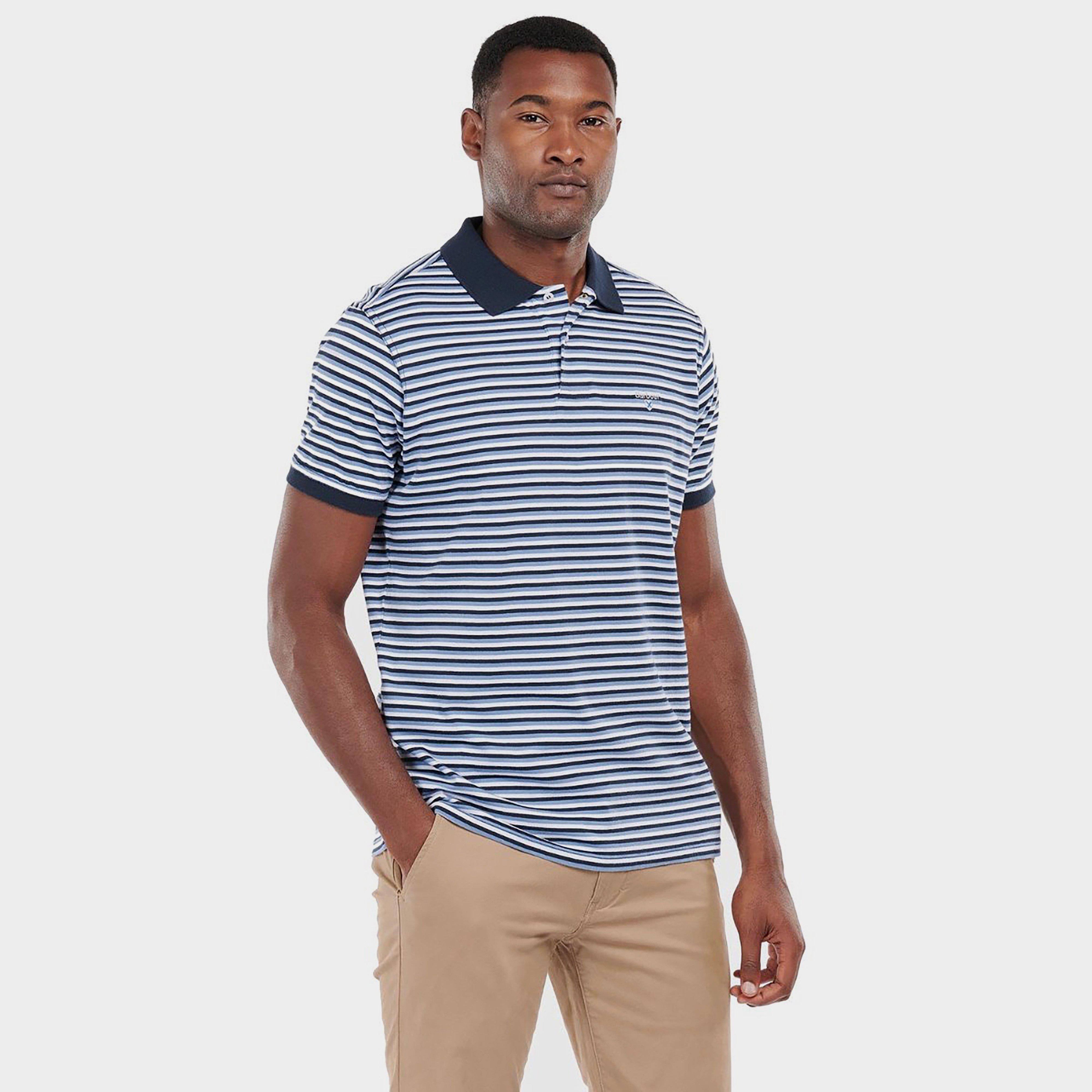 Mens Swinden Polo Shirt Force Blue