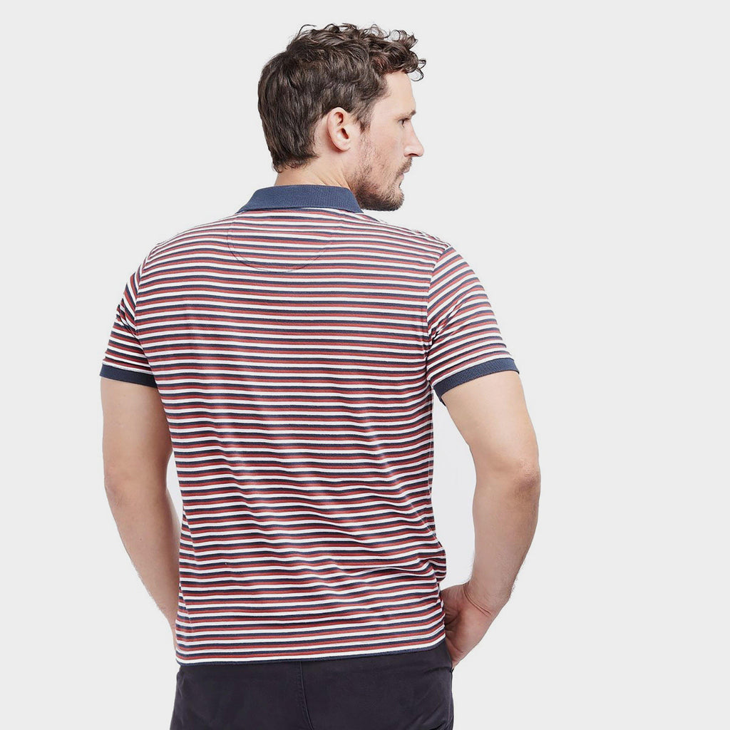 Mens Swinden Polo Shirt Wine