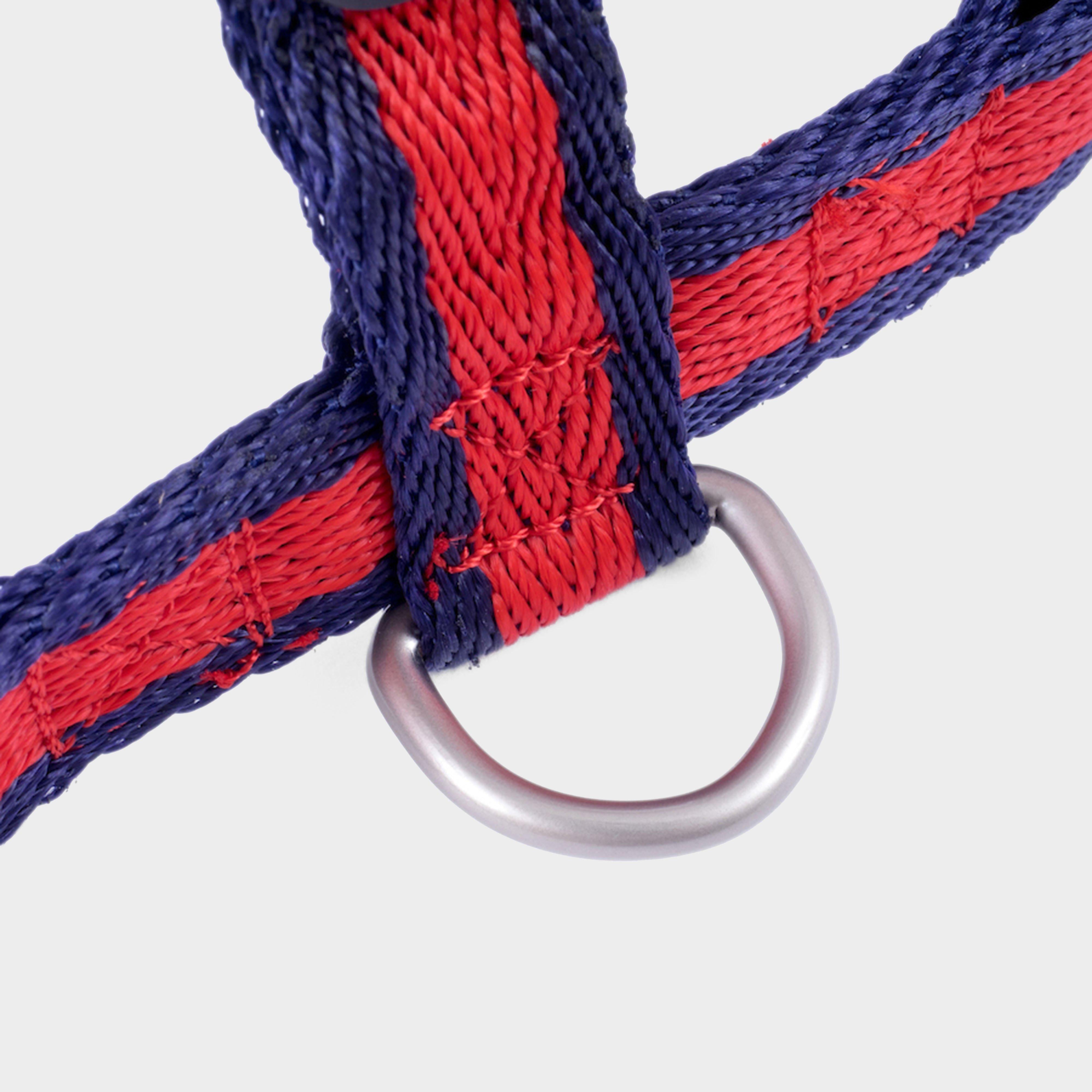 Scarlet Stripe Dog Harness Red/Navy