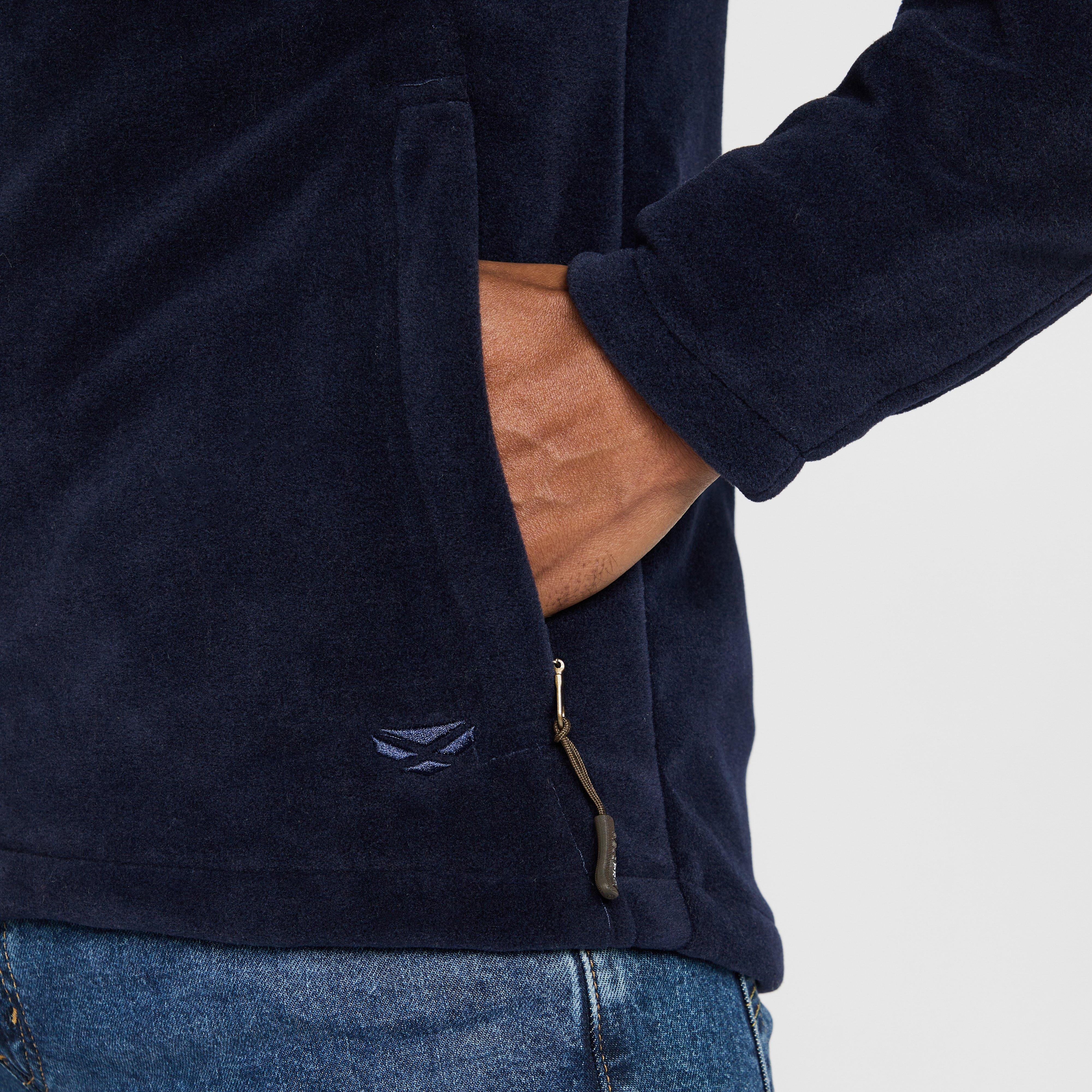 Mens Stenton Technical Fleece Jacket Midnight Navy