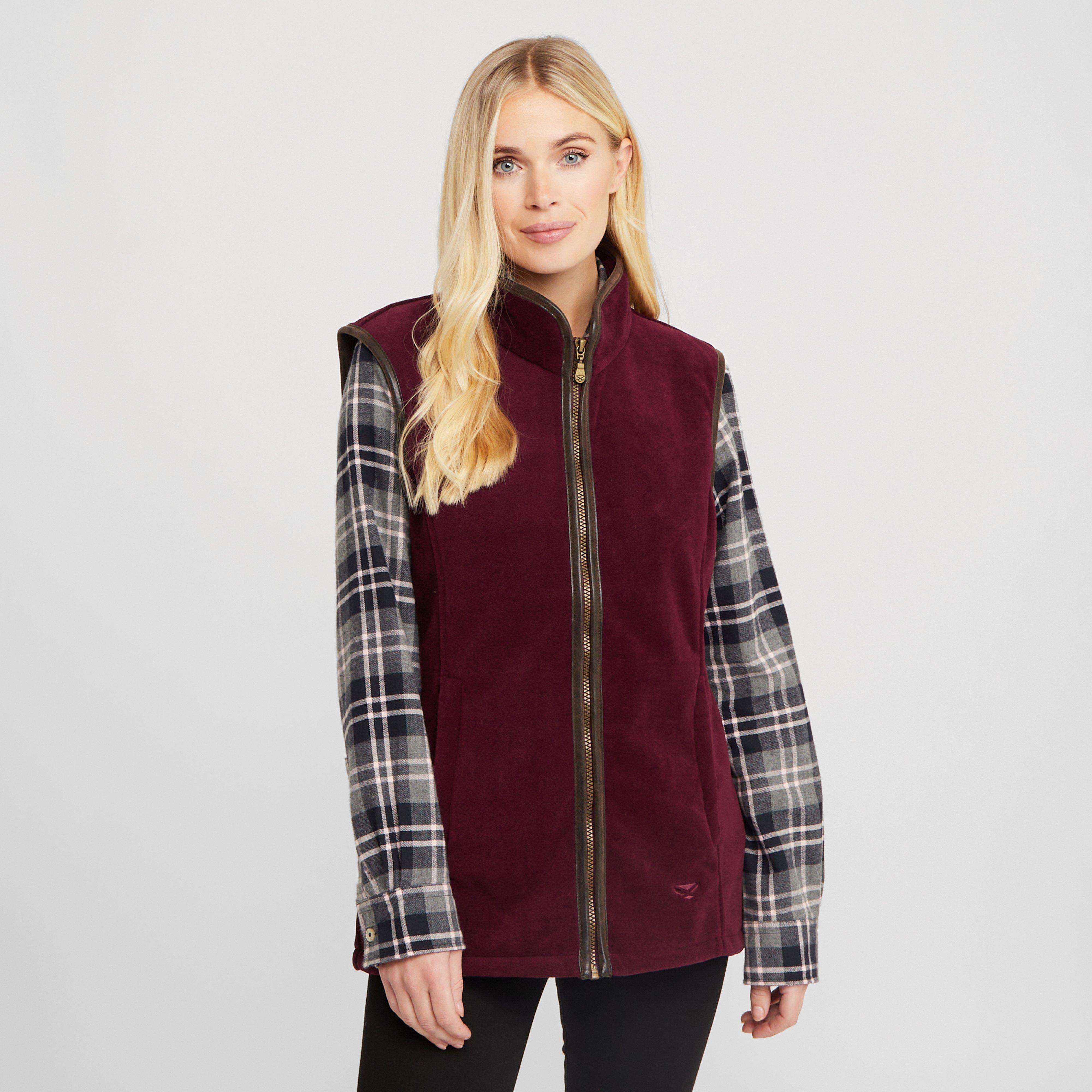 Womens Stenton Fleece Gilet Merlot